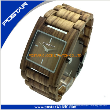 100% High Quality Band and Movement of Wood Watch